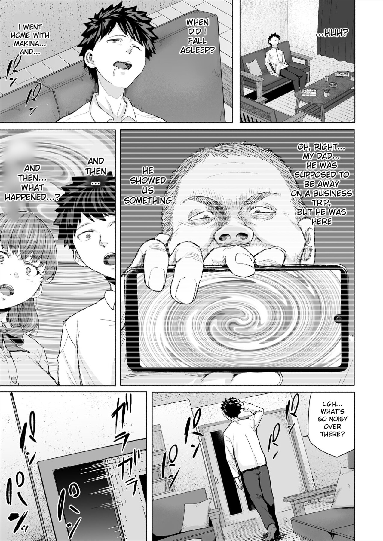 Hentai Manga Comic-Christmas filming hypnosis sex between my childhood friend and father-Read-8